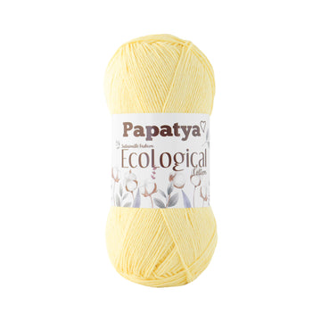 Lana Papatya Ecological Cotton # 706 Amarillo Pastel