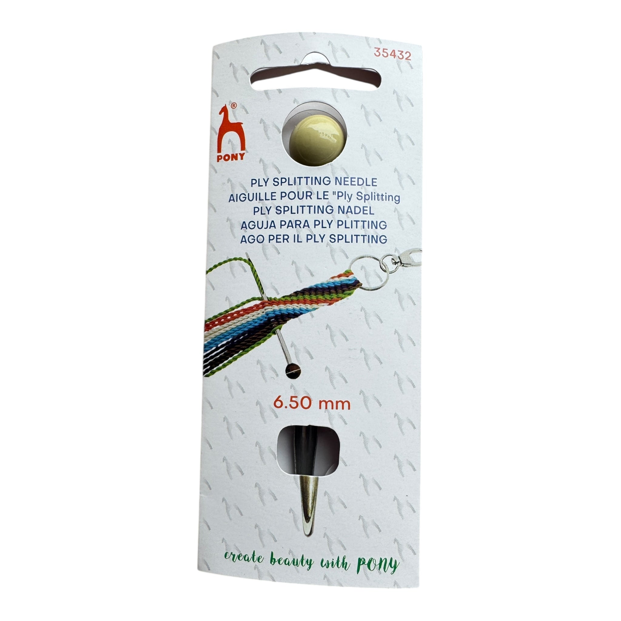 Aguja Gripfid Aguja para hacer Asa de la Mochila Wayuu