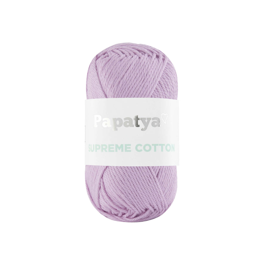 Lana Papatya Cotton Supreme Lila # 5405 x 50 gramos