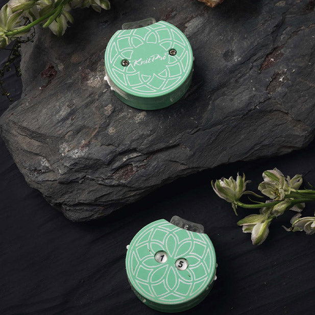 Contatore Per Maglia E Uncinetto KnitPro - Verde Acqua - Foto 5