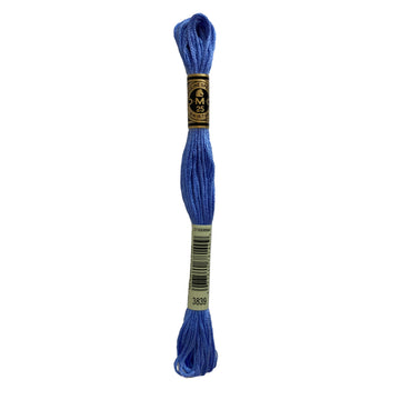 Hilo para Bordar DMC Mouliné Spécial - 3839 - Azul