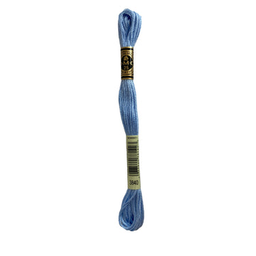 Hilo para Bordar DMC Mouliné Spécial - 3840 - Azul