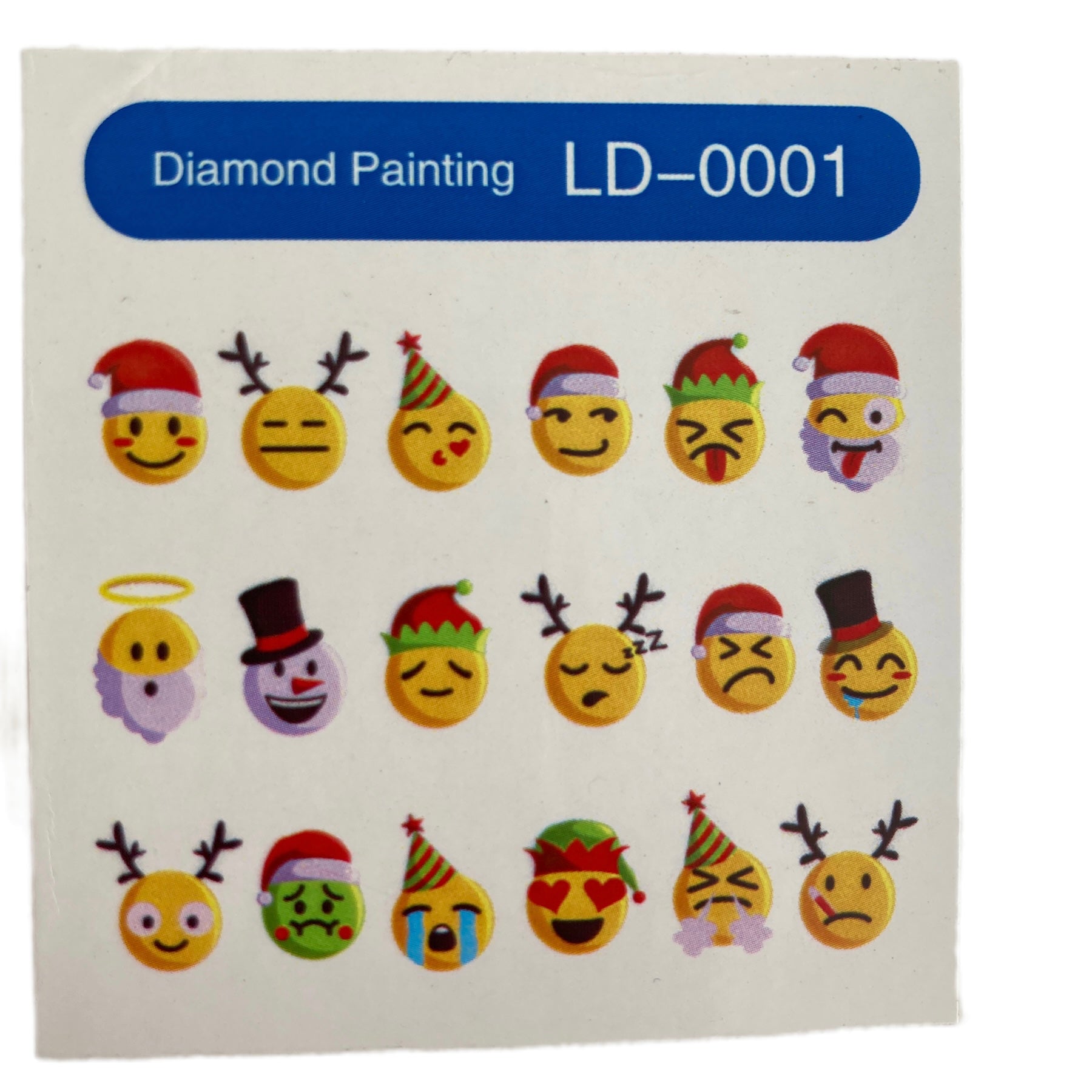 Kit Pintura com Diamantes, Stickers Princesas 8Un - Diamante Redondo