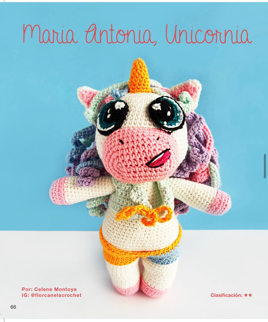 Libro Amigurumis Fantásticos - Patrones a Crochet
