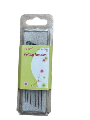Aguja para fieltrar (felting) 7 agujas sueltas #42