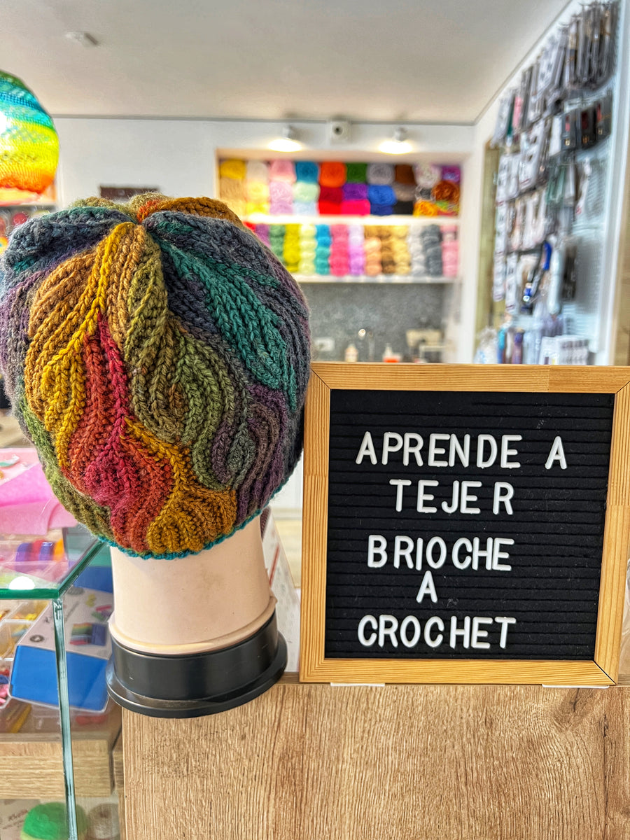 Taller Brioche a Crochet Con la profe Yolanda – Entrelanas Sala