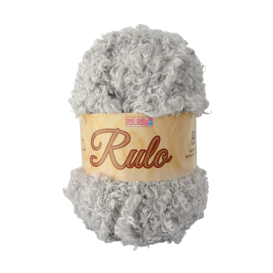 Lana Kusi Kusi Rulo Gris Claro #401