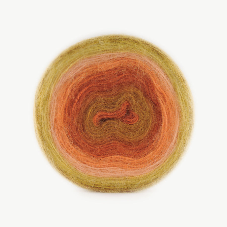 Lana Papatya Angora Cake Colores Matizado 613