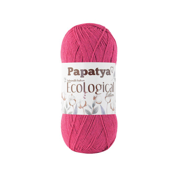 Lana Papatya Ecological Cotton # 402 Fucsia