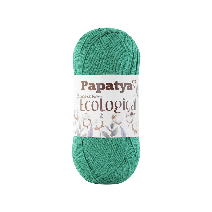 Lana Papatya Ecological Cotton # 801 Verde