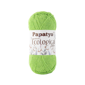Lana Papatya Ecological Cotton # 803 Verde Limón