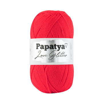 Lana Papatya Love Glitter Rojo Navidad 3070