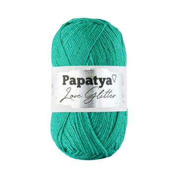Lana Papatya Love Glitter Verde Navidad 6810
