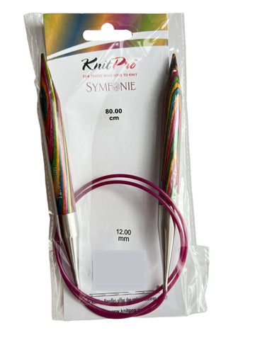 Aguja Knit Pro circular Symfonie 12 mm - 60 cms