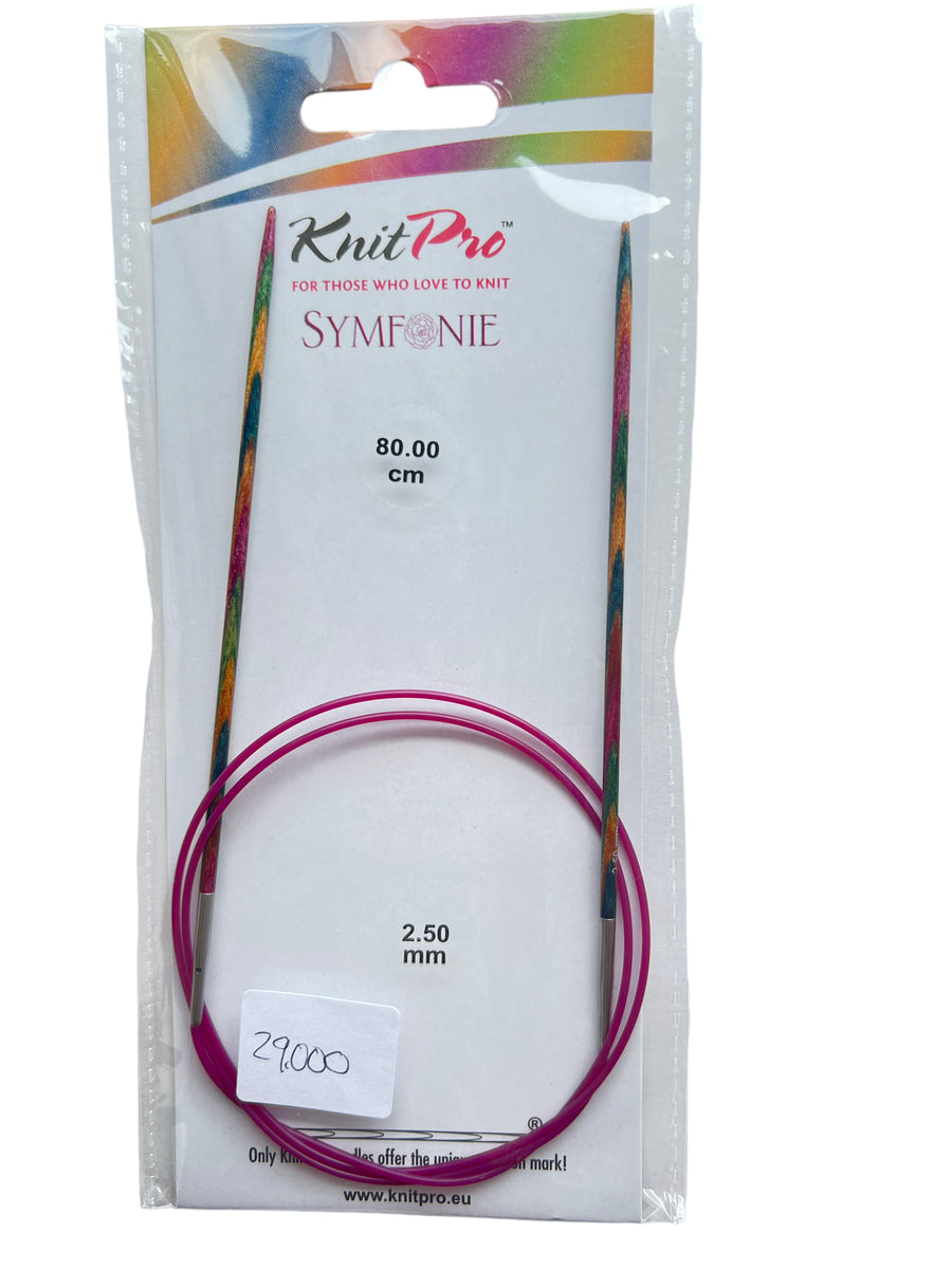 Aguja Knit Pro circular Symfonie 2.5 mm - 60 cms