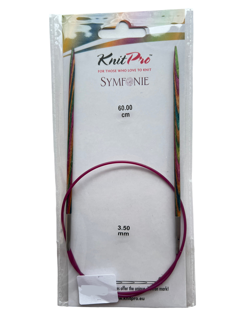 Aguja Knit Pro circular Symfonie 3.5 mm - 60 cms