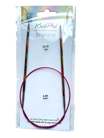 Aguja Knit Pro circular Symfonie 3 mm - 80 cms