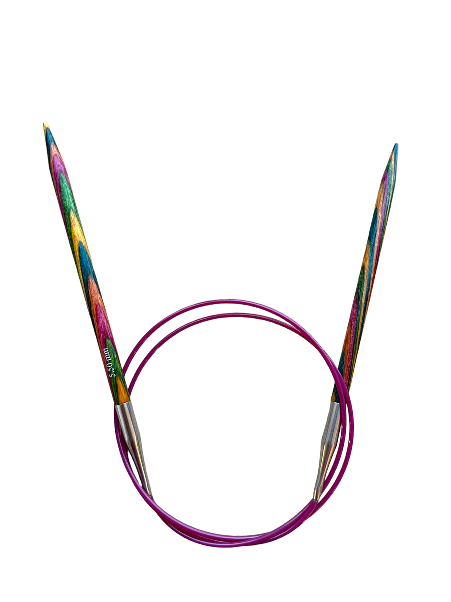 Aguja Knit Pro circular Symfonie 5.5 mm - 80 cms