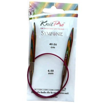 Aguja Knit Pro circular Symfonie 6.5 mm - 40 cms