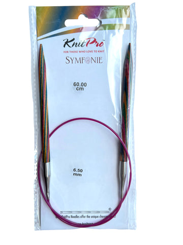 Aguja Knit Pro circular Symfonie 6.5 mm - 60 cms