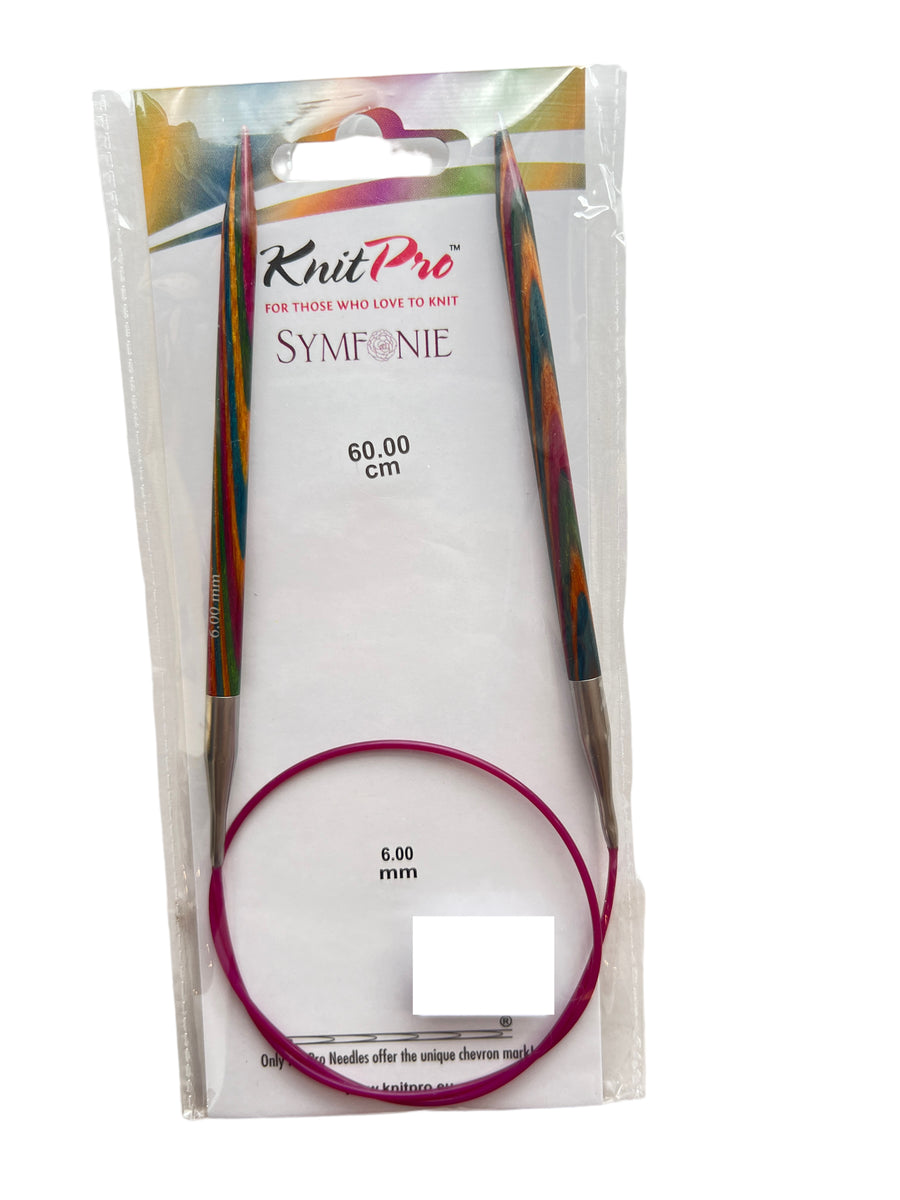 Aguja Knit Pro circular Symfonie 6 mm - 60 cms