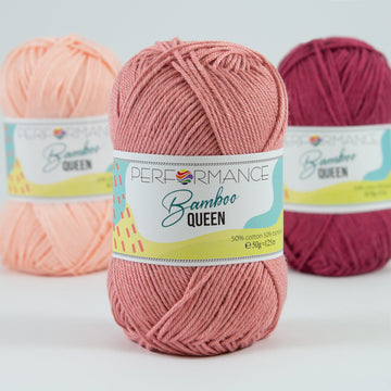 Lana Performance Bambu Queen Rosado # 2111 x 50 gramos