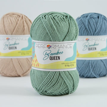 Lana Performance Bambu Queen Verde Claro # 2160 x 50 gramos