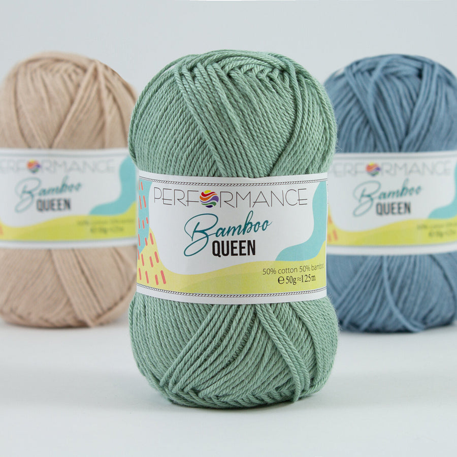 Lana Performance Bambu Queen Verde Claro # 2160 x 50 gramos