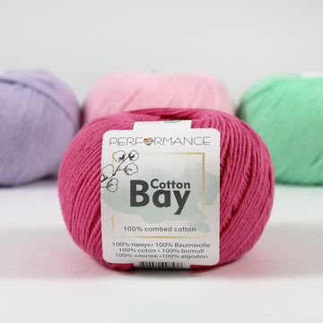 Lana Performance Cotton Bay Fucsia # 34 x 50 gramos