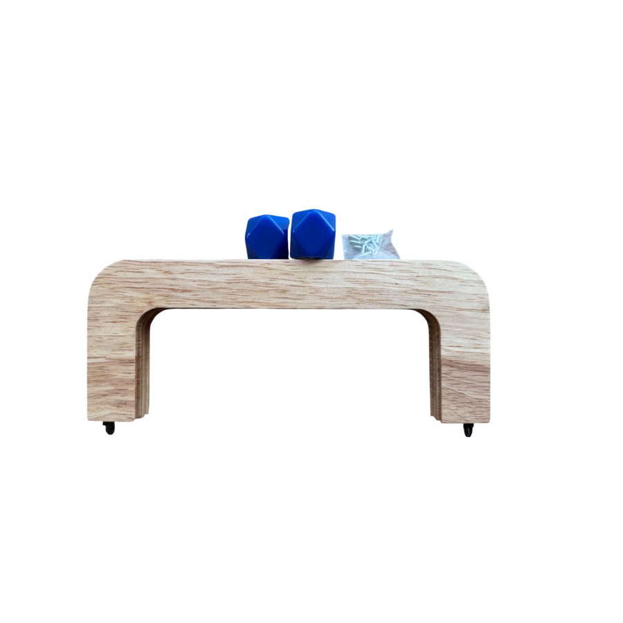 Herraje Bolso Madera con Pepas Colores