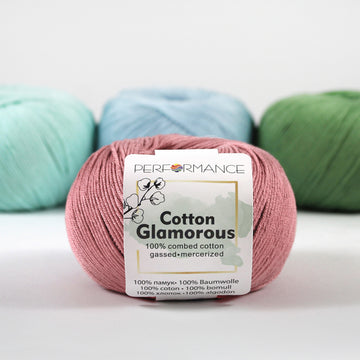 Lana Performance Cotton Glamorous #29 Rosa Viejo x 50 gramos