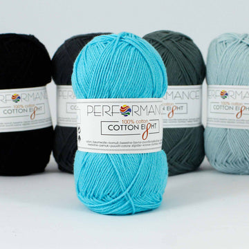 Lana Performance Cotton Eight #1120 Azul Indigo x 50 gramos