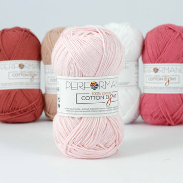 Lana Performance Cotton Eight #1140 Rosado Palido x 50 gramos