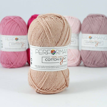 Lana Performance Cotton Eight #1160 Beige x 50 gramos