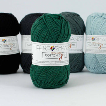 Lana Performance Cotton Eight #1290 Verde Oscuro x 50 gramos
