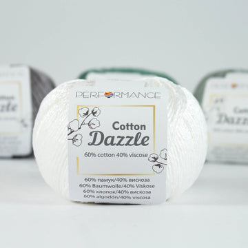 Lana Performance Cotton Dazzle Blanco # 02 x 50 gramos