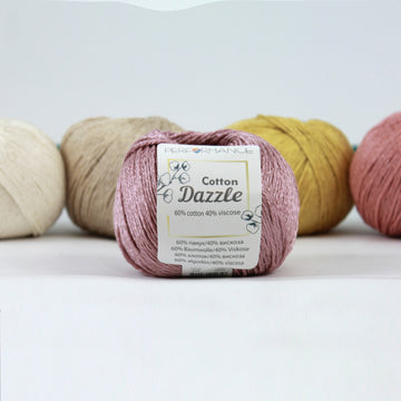 Lana Performance Cotton Dazzle Rosa Viejo Oscuro # 2119 x 50 gramos