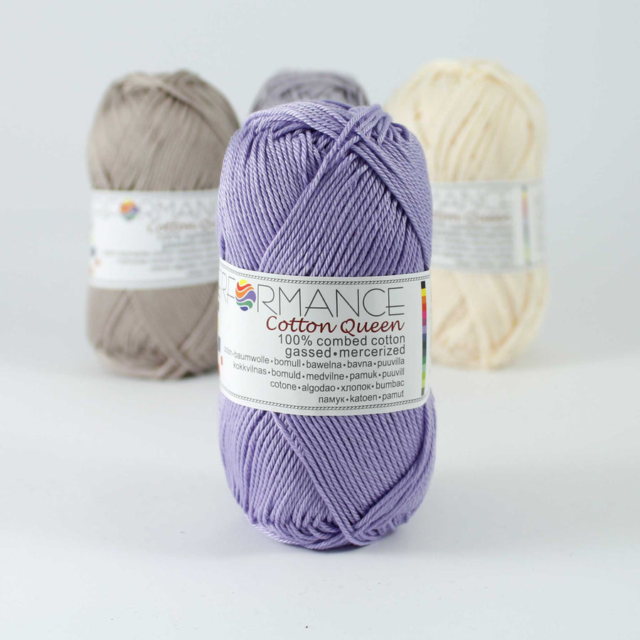 Lana Performance Cotton Queen Lila # 072 x 50 gramos