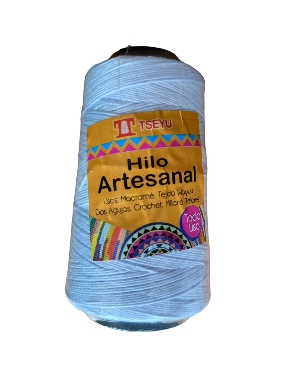 Hilo Artesanal Tseyu Blanco - 001