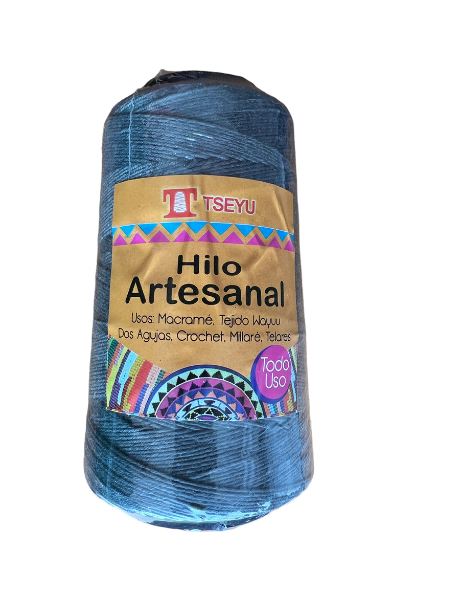 Hilo Artesanal Tseyu Verde Oscuro - 159