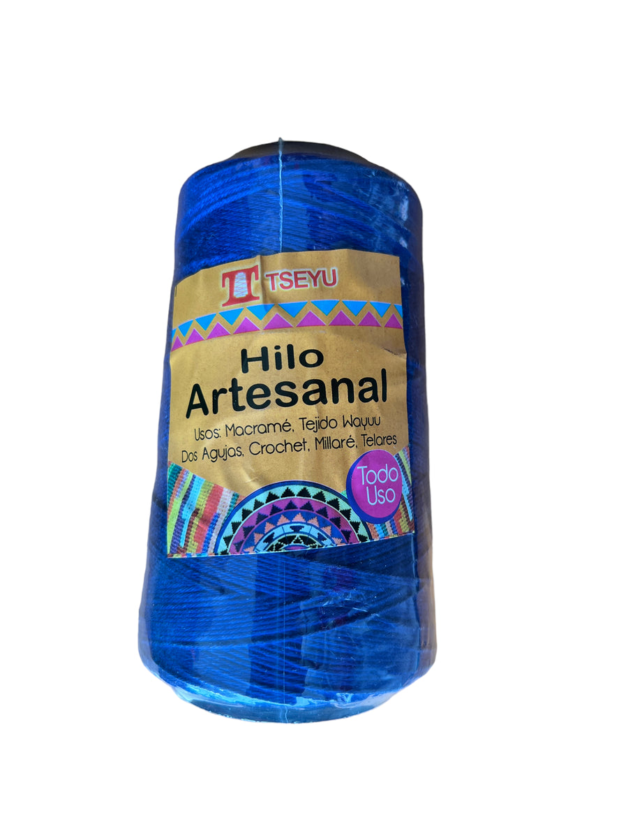 Hilo Artesanal Tseyu Azul Oscuro - 208