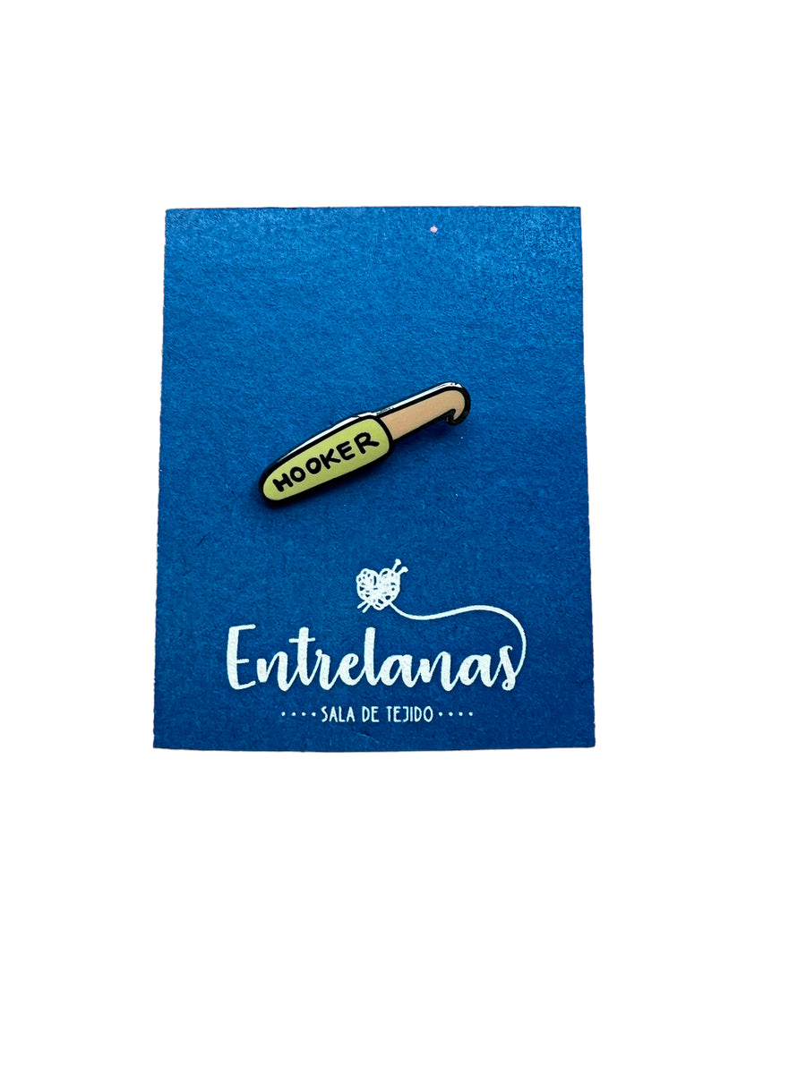 Pin decorativo Aguja crochet
