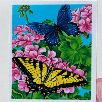 Kit de Pintura con Diamantes 5D - Diamond Paint - Mariposas - 50 x 40 cms