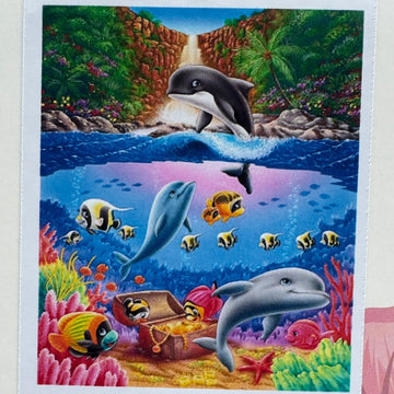 Kit de Pintura con Diamantes 5D - Diamond Paint - Oceano Infantil - 50 x 40 cms (Copy)