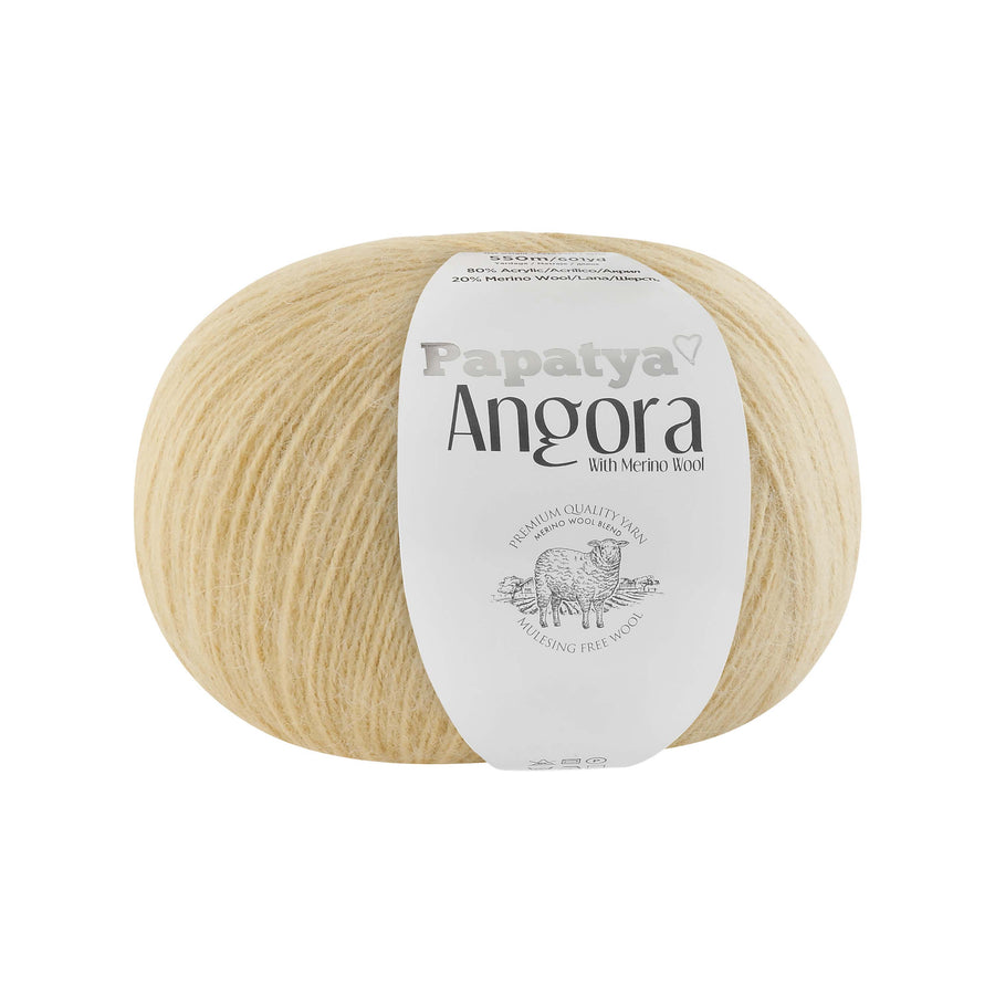 Lana Papatya Angora Beige # 9310