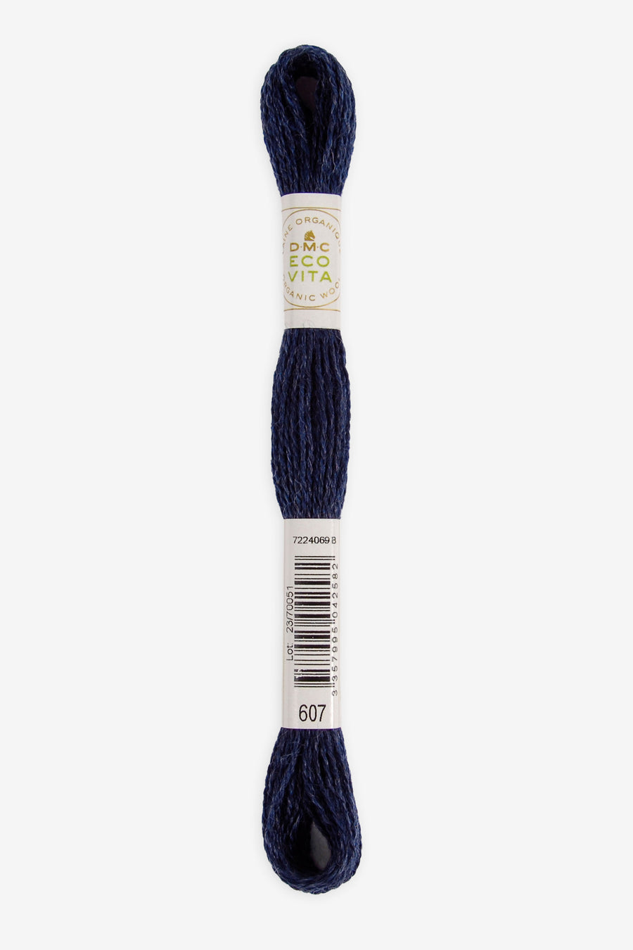 Lana Fina Organica para Bordar DMC Ecovita - 607 - Azul