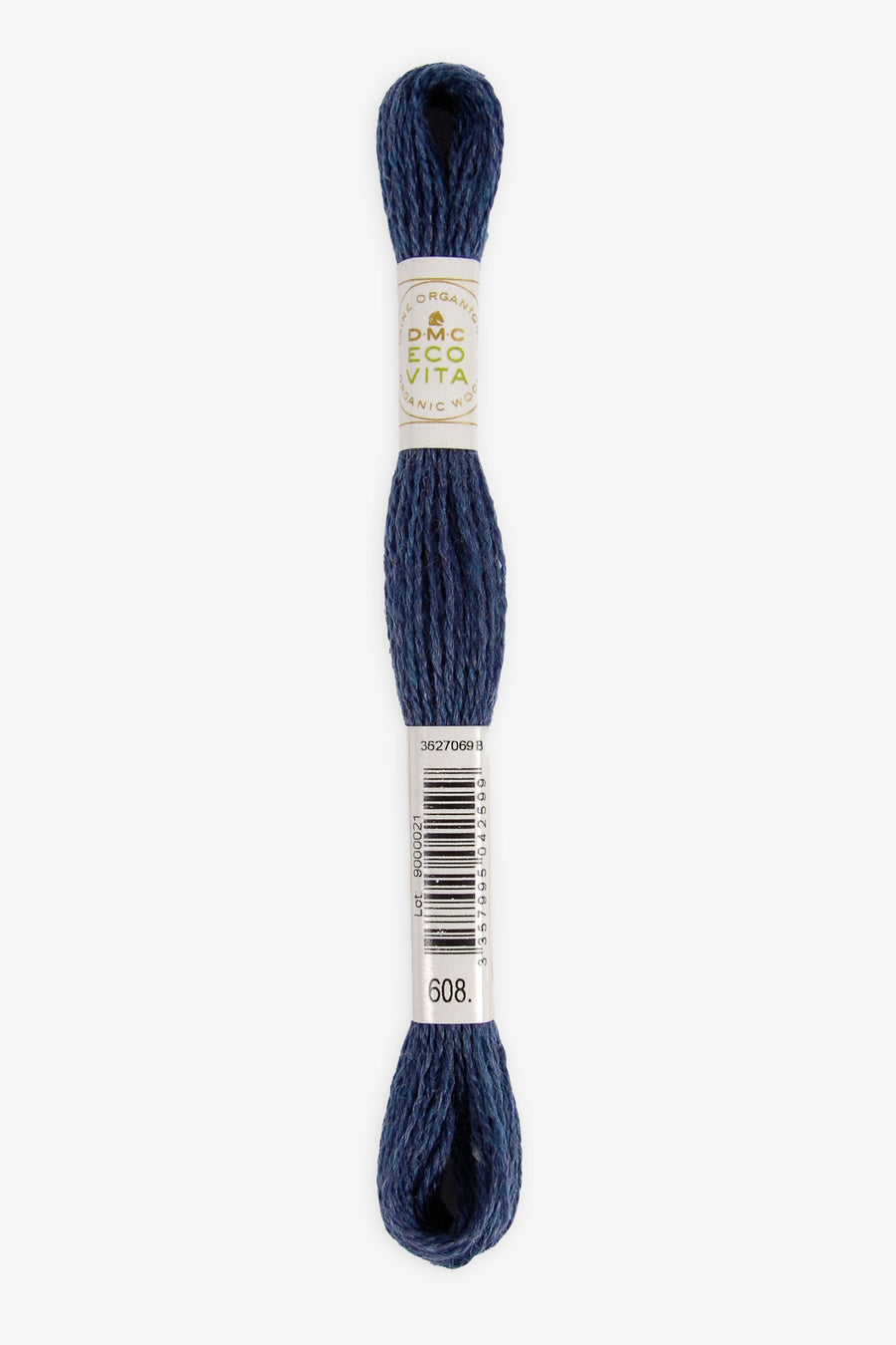Lana Fina Organica para Bordar DMC Ecovita - 608 - Azul