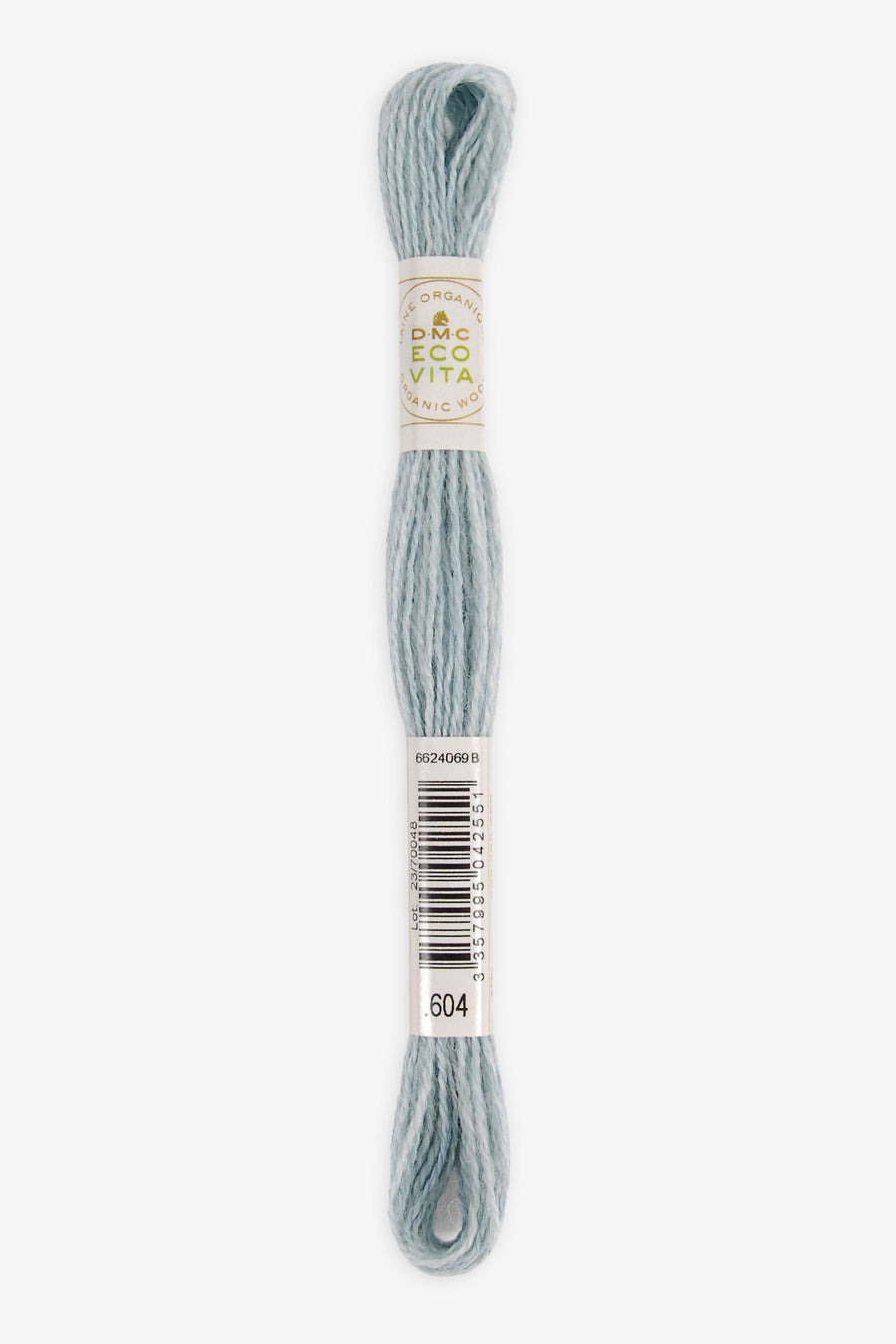 Lana Fina Organica para Bordar DMC Ecovita - 604 - Azul