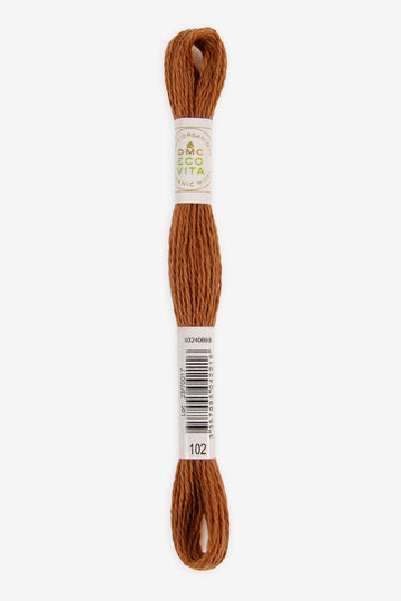 Lana Fina Organica para Bordar DMC Ecovita - 102- Naranja