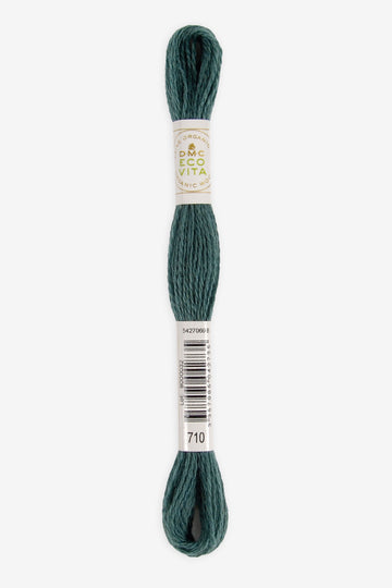 Lana Fina Organica para Bordar DMC Ecovita - 710 - Verde